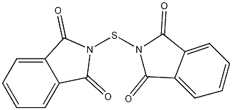 N,N'-硫醇-双(邻苯二甲酰亚胺)结构式