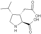 二氢红藻氨酸结构式