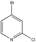 4-溴-2-氯吡啶结构式