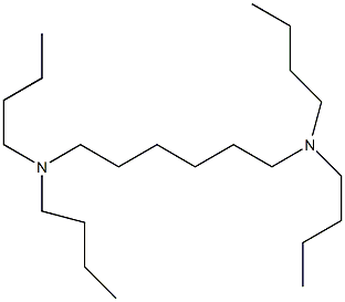 N,N,N',N'-四丁基-1,6-己二胺结构式