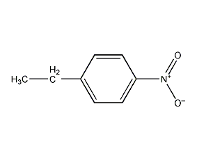 4-硝基乙苯结构式