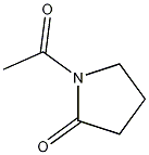 1-乙酰-2-吡咯烷酮结构式