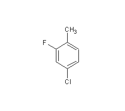 4-氯-2-氟甲苯结构式