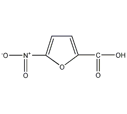5-硝基-2-糠酸结构式