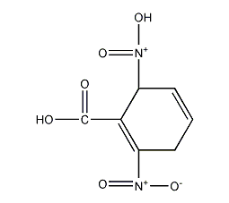 2,6-二硝基苯甲酸结构式