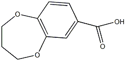 3,4-二羟基-2H-1,5-benzodioxepin-7-羧酸结构式