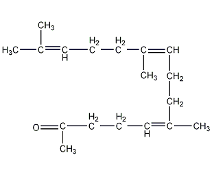 金合欢基丙酮结构式