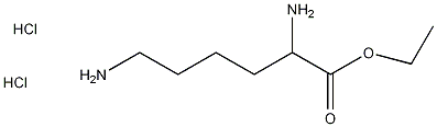 L-赖氨酸乙酯盐酸盐结构式