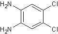 4,5-二氯邻苯二胺结构式