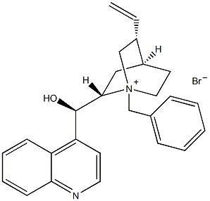 N-苄基溴化金鸡纳碱结构式