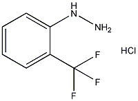 2-(三氟甲基)苯肼盐酸盐结构式