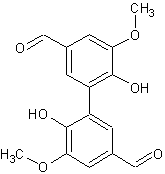 6,6'-Dihydroxy-5,5'-dimethoxy-(1,1'-biphen-yl)-3,3'-dicarboxaldehyde