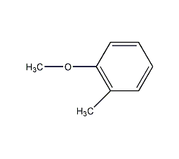 2-甲基苯甲醚结构式