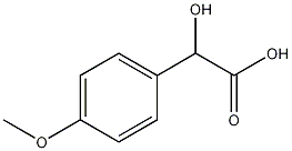 4-甲氧基扁桃酸结构式
