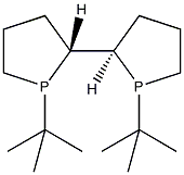 1,1'-二叔丁基二磷烷结构式