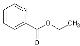 2-吡啶甲酸乙酯结构式