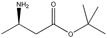 (3R)-3-氨基丁酸叔丁酯结构式