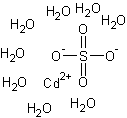 八水合三硫酸镉结构式