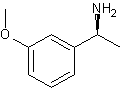 (S)-(-)-1-(3-甲氧苯基)乙胺结构式