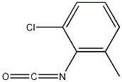 2-氯-6-甲基苯基异氰酸酯结构式