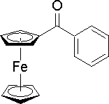 苯酮二茂铁结构式