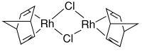 氯化降冰片二烯铑二聚体结构式