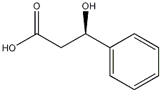 (R)-(+)-3-羟基-3-苯丙酸结构式
