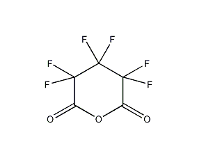 六氟戊二酸酐结构式