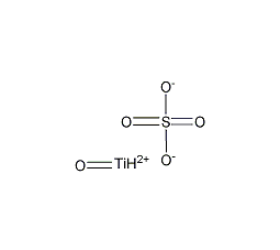 硫酸氧钛结构式