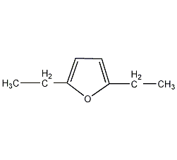 2,5-二乙基呋喃结构式