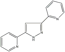 3,5-二(2-吡啶基)吡唑结构式