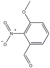 3-甲氧基-2-硝基苯甲醛结构式