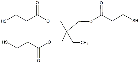 三羟甲基丙烷 三(3-巯基丙酸酯)结构式