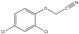 2,4-二氯苯氧基乙腈结构式