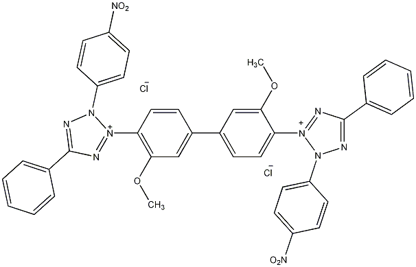 硝基蓝四氮唑结构式