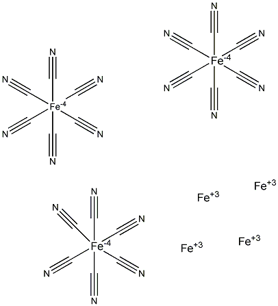 亚铁氰化铁结构式