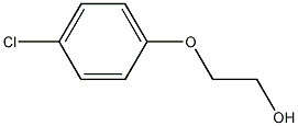 2-(4-氯苯氧基)乙醇结构式