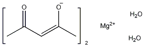 乙酰丙酮镁二水结构式