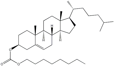 胆固醇正辛基碳酸盐结构式