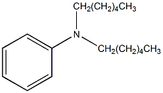 N,N-Di-N-己基苯胺结构式