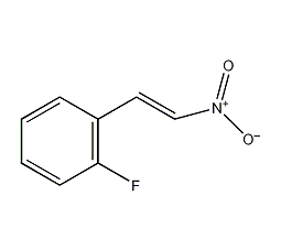 2-氟-BETA-硝基苯乙烯结构式
