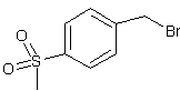1-(溴甲基)-4-(甲基磺酰)苯结构式