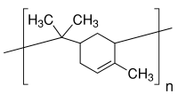 聚-α-蒎烯结构式