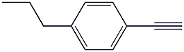 4-丙基苯乙炔结构式