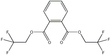 邻苯二甲酸二(2,2,2-三氟乙基)酯结构式
