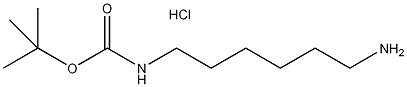 N-叔丁氧甲酰基-1,6-二氨基己烷盐酸盐结构式
