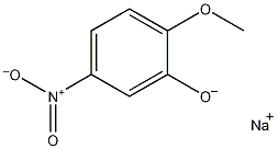 5-硝基愈创木酚钠盐结构式