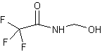 N-(羟甲基)三氟乙酰胺结构式