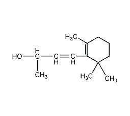 β-紫罗兰醇结构式