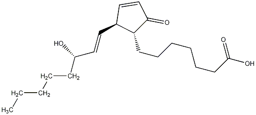 前列腺素 A1结构式